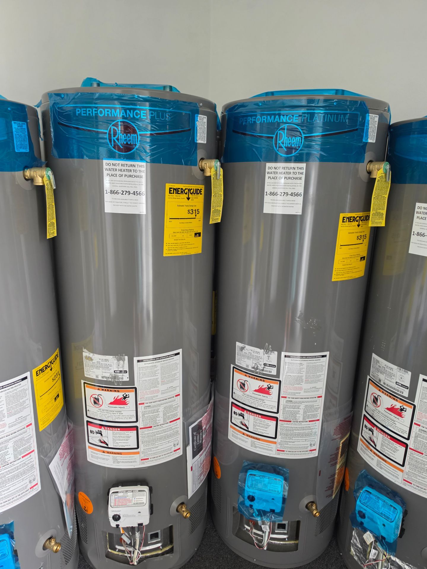 New Water Heater Rheem Performance