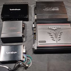 Car Audio Amps 