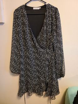 'All in Favor' Wrap Dress