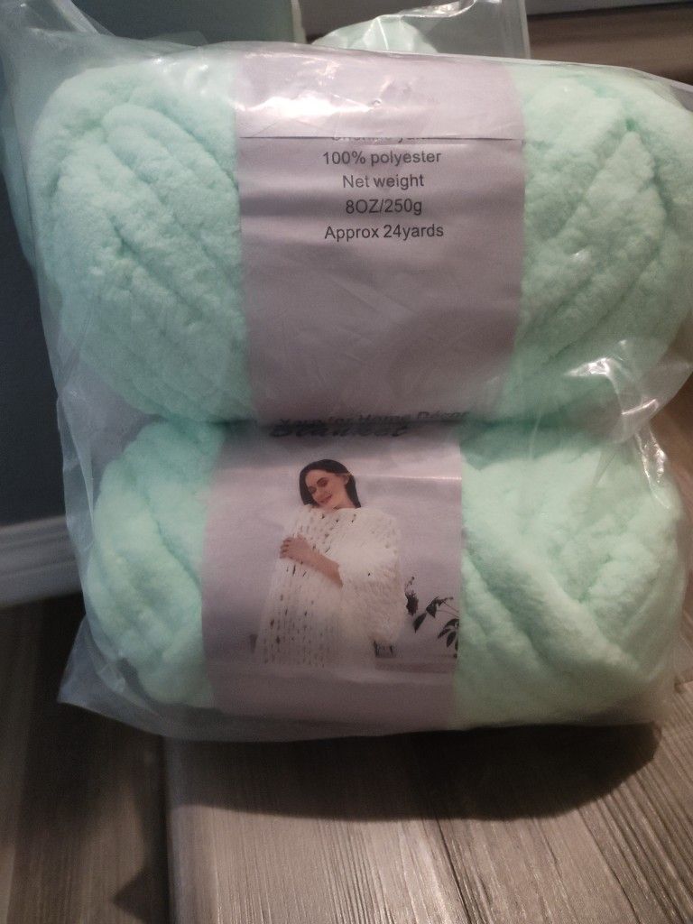 Chenille Chunky Yarn