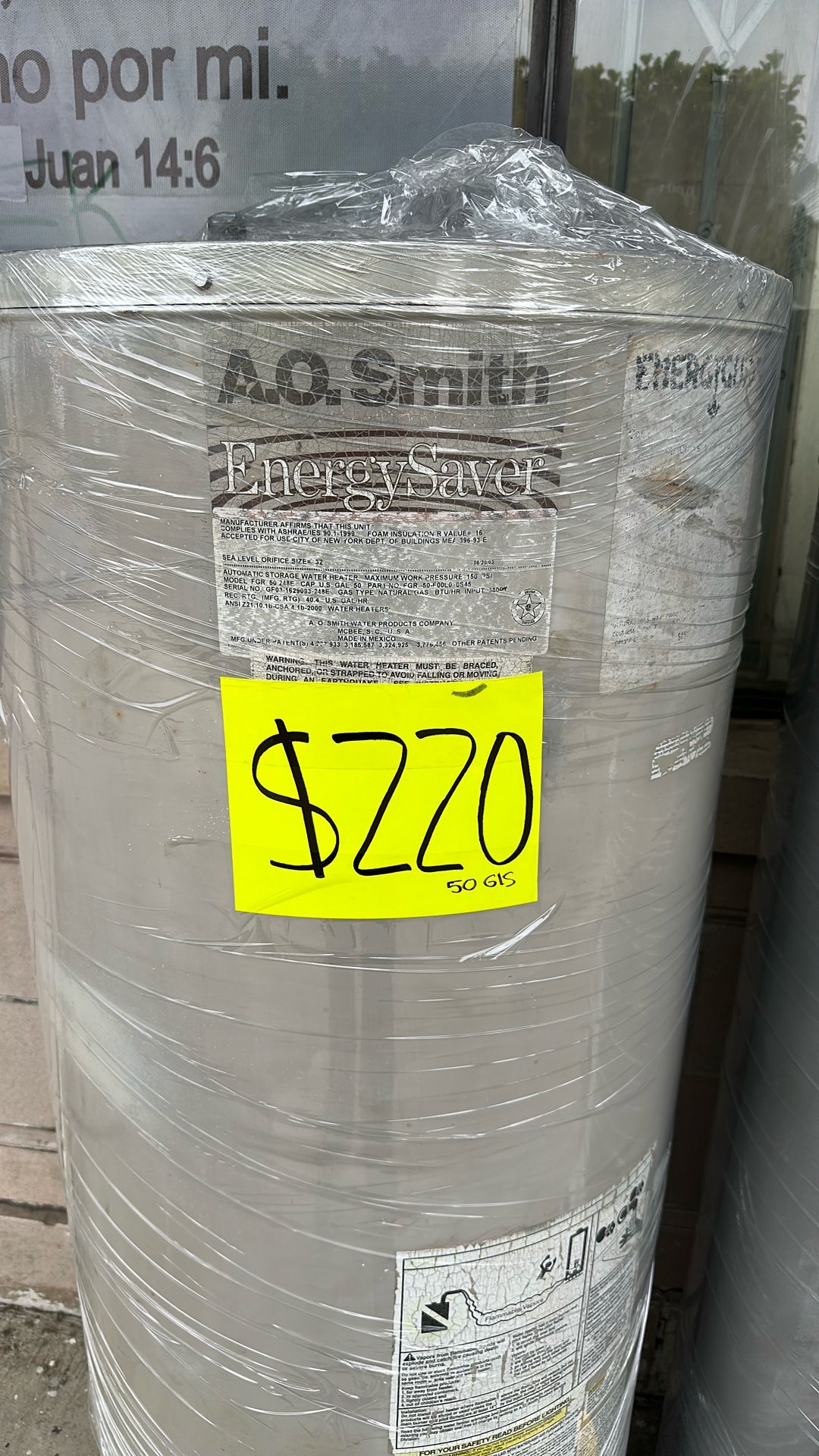 Ao Smith Water Heater