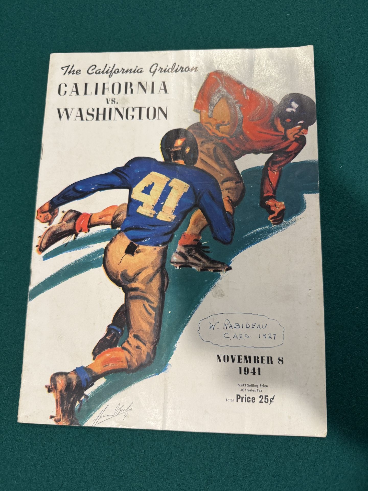 1941 College Football Program