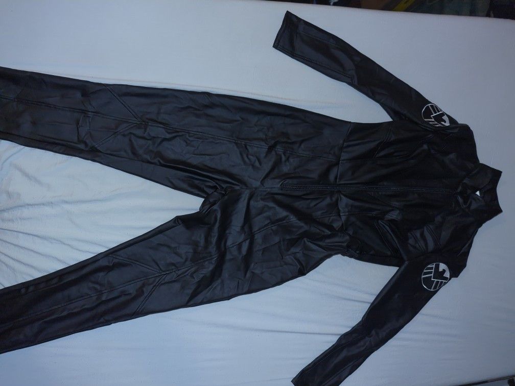 Black Widow Women's Medium Cosplay Synthetic Leather