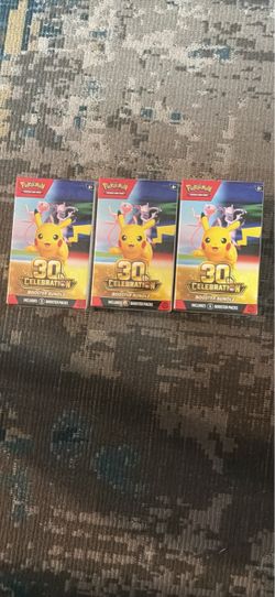 Pokemon 30th anniversary booster bundles