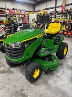 John Deere s-100 ride on mower $39 down