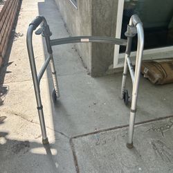 Folding Walker For Seniors, Adjustable Height 