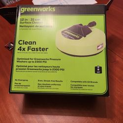 Greenhouse Surface Cleaner Pressure Washer Attachment