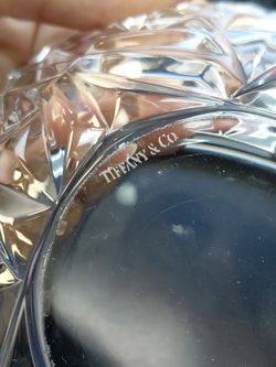 Tiffany & Co. Crystal bowl