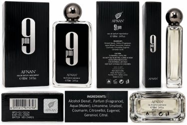 Afnan 9PM Eau de Parfum 100ml 3.4 oz