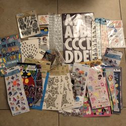 More Than 50 Sheets Of Different Kind Of Stickers