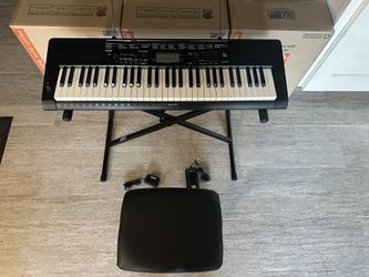Casio CTK-3500 61-Key Keyboard Piano Set w/ Stand, Bench & Pedal