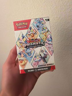 Prismatic evolutions booster bundle