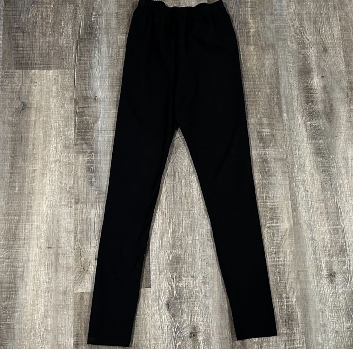 Kids XL (14/16) Fabkids Soft Black Leggings