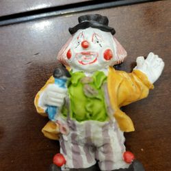 Vintage Pig And Clown Magnets