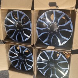4 - 17x7.5 6x5.5 6x139.7 Stock TRD Tacoma Tundra 4Runner Yukon Tahoe Wheels Rims!!!