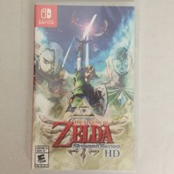 The Legend Of Zelda: Skyward Sword HD New Sealed Nintendo Switch