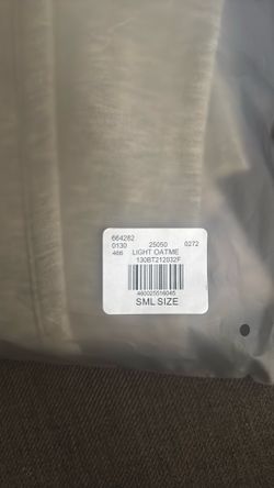 Essential Light Oatmeal Small Brand New Cuffed Sweatpants