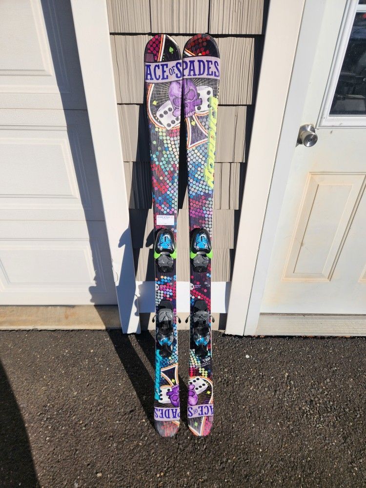 Nordica Ace of Spades Twintip Skis w/ Marker Bindings 138cm