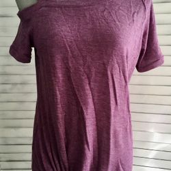 Cold Shoulder Blouse, Small 