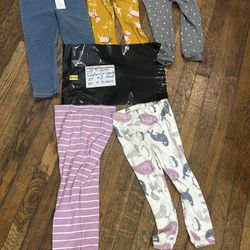5 Items. New Girl Toddler Pants 2t & 3t