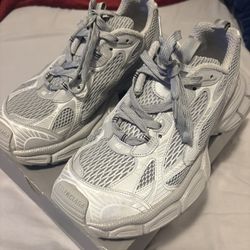 Reflective Grey And White Balenciaga 3xls 