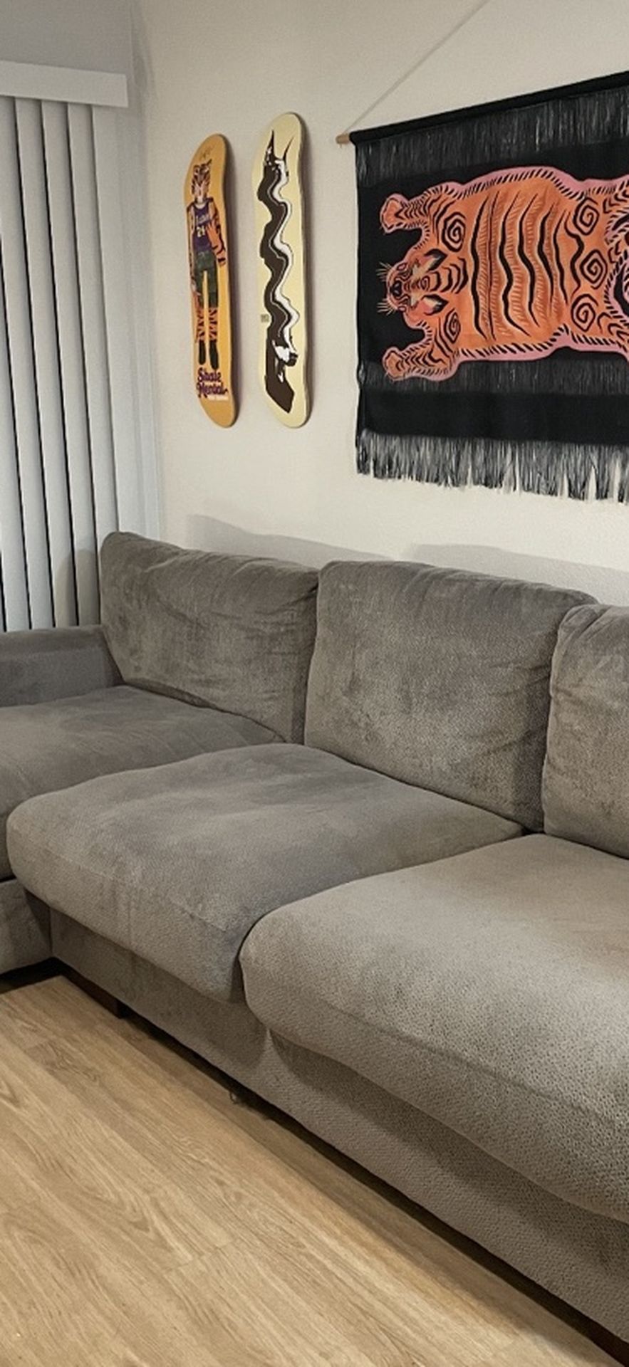 Ashley Furniture L-shape Couch - Large 