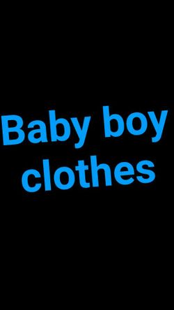 Baby boy clothes