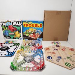 Aggravation Board Game, Trouble Game Pop-O-Matic Board Games
