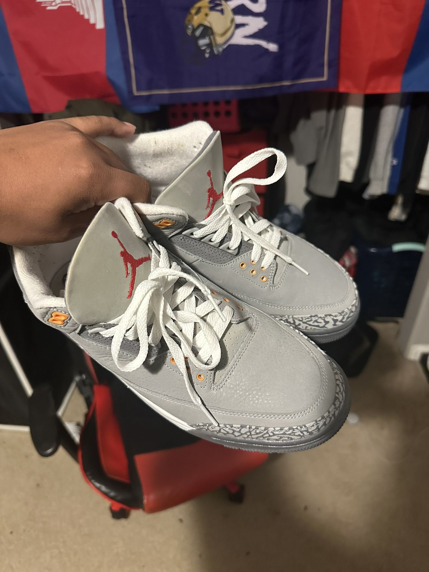 Jordan 3 Cool Grey