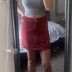 Zip up Large Skirt 