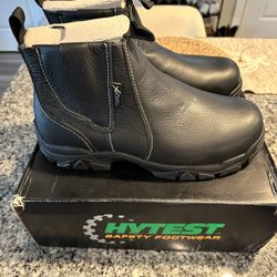 New Men’s 13 W Black Work Boots 