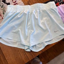 Nike Women's Running Shorts Light Blue