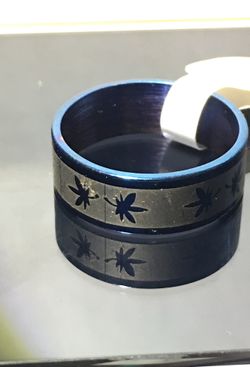 Men’s Stainless steel titanium ring size 9.1/2