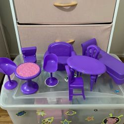 Doll House Furniture Set