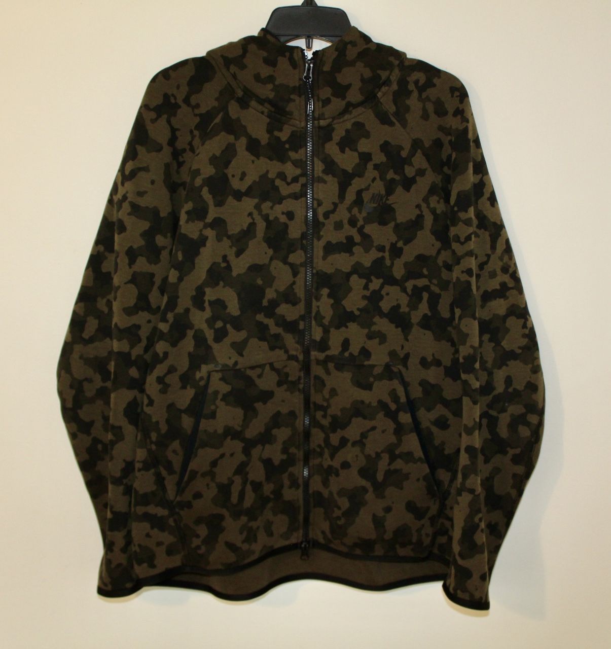 Mens Nike Tech Fleece Full Zip Camo Jacket Size XL 
