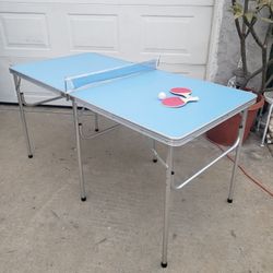 Portable Foldable Ping Pong Table / Camping Table