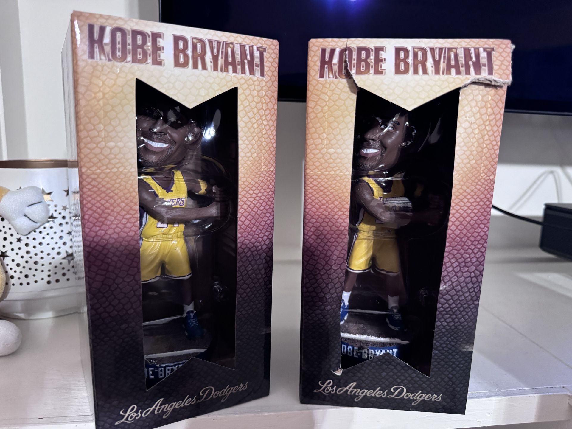 Kobe Bryant LA Dodgers Lakers Bobblehead