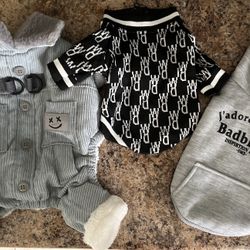 Medium 4-5.5 Pound Dog Clothes 