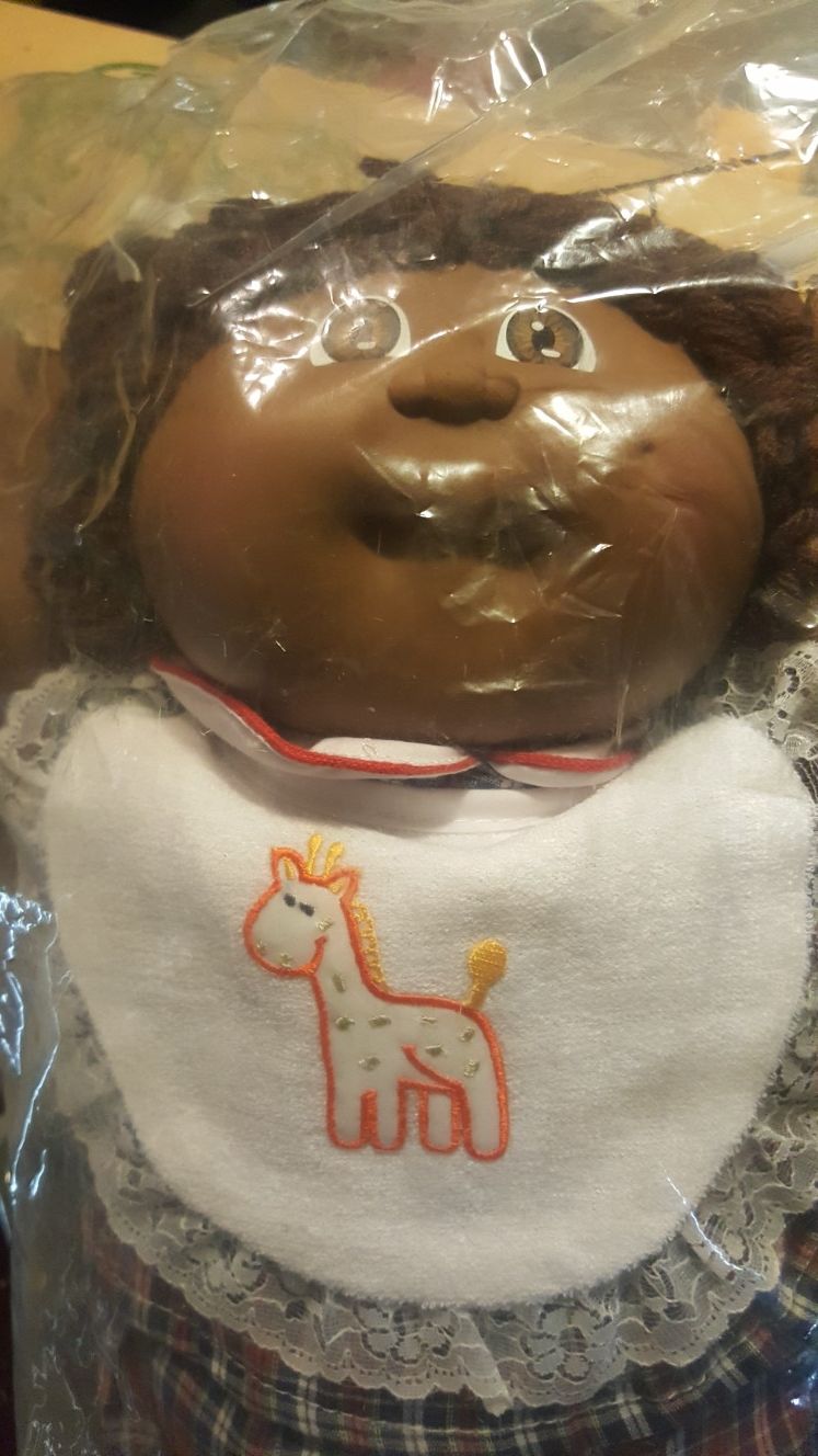 16 in Girl Afro-American Cabbage Patch doll