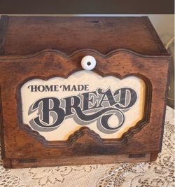 Vintage bread box