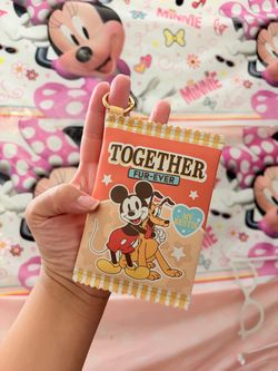 Mickey and Pluto Candy-Theme Pouch