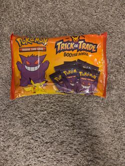 Pokémon Trick or Trade Booster Bundle 2024 (Gengar) – Sealed, 40 Packs