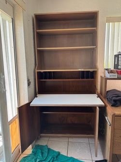 Vintage Danish Teak desk/bar cabinet
