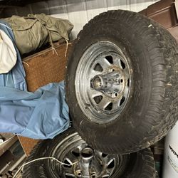 80’s Jeep CJ  Wrangler Wheels/ Tires