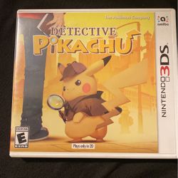 Detective Pikachu 3ds Game 