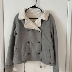 Roxy Gray Jacket - size medium 