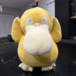Huge Official Pokémon 24” Plush Psyduck Licensed Super Soft Limited Edition