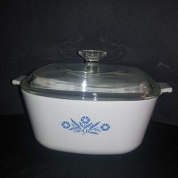 Corningware Cornflower Dish