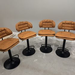Set Of Four Fully Adjustable Stools All Four For $100