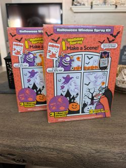 Halloween Window Spray Kit